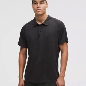Lululemon Athletica Men's metal vent polo Navy